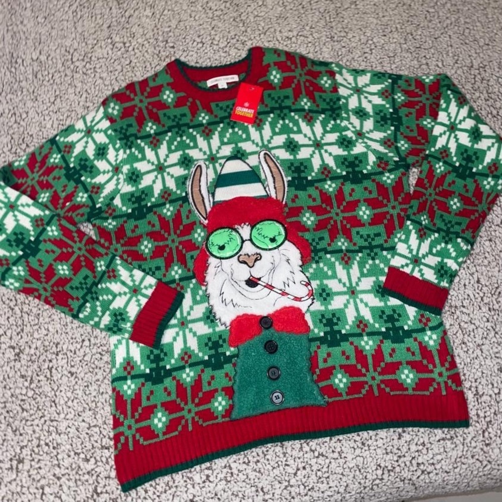 NWT UGLE CHRISTMAS SWETER XL